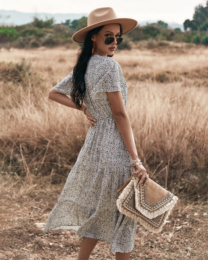 A Vintage Style Dress with Delicate Timeless Details
