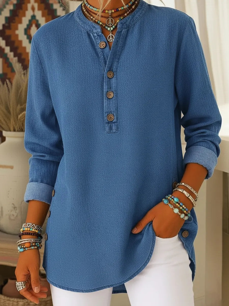 A Vintage Style Shirt with Delicate Timeless Details
