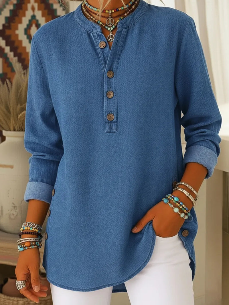 A Vintage Style Shirt with Delicate Timeless Details