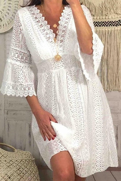 A Vintage Style Dress with Delicate Timeless Details