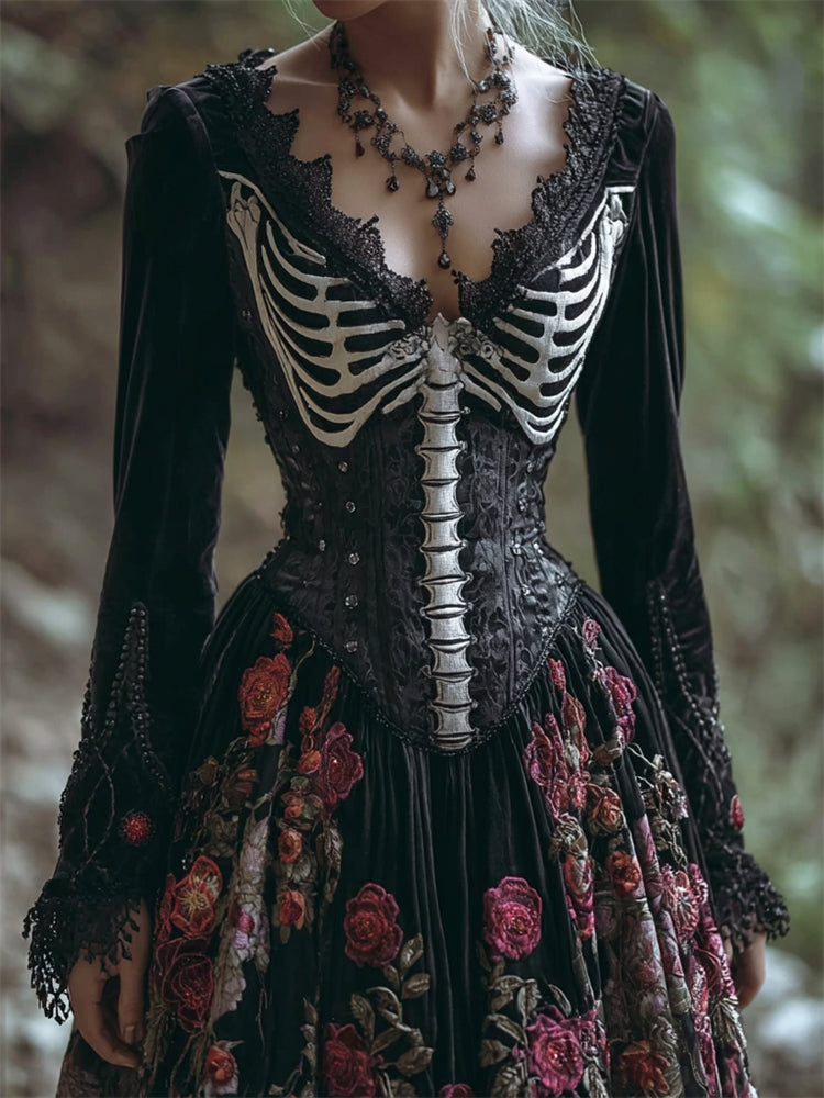 A Vintage Style Dress with Delicate Timeless Details