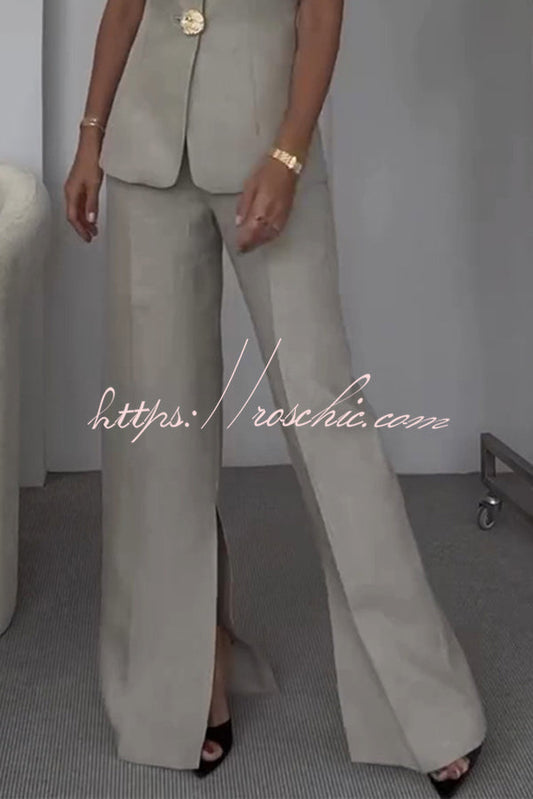 Well Tailored Pants with a Graceful Silhouette