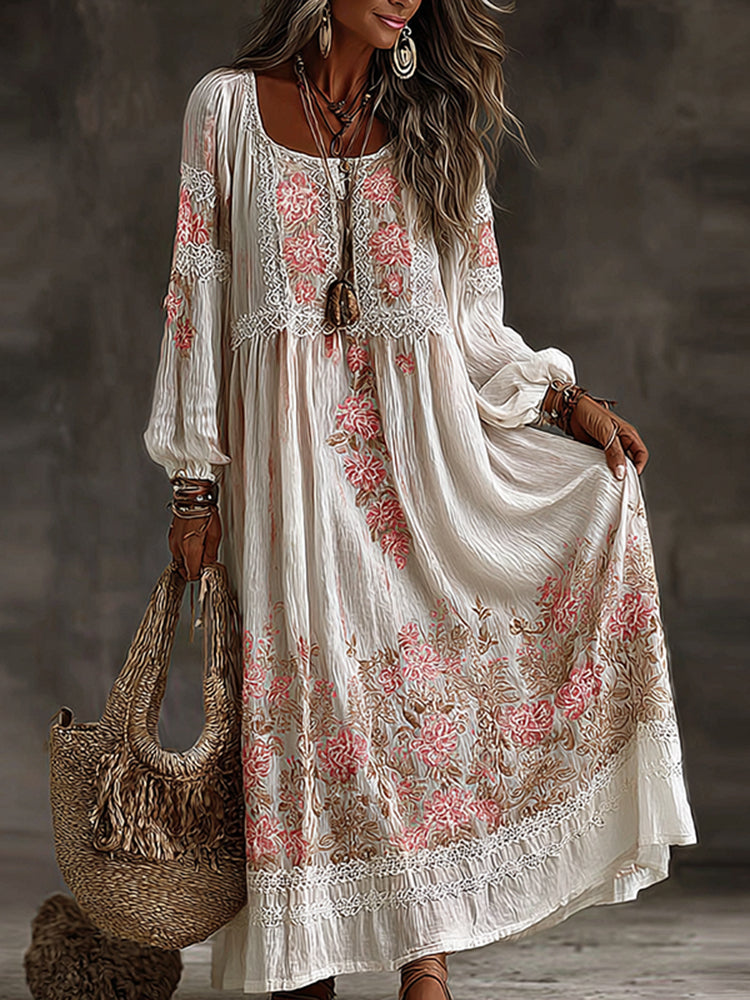 Classic Vintage Dress with a Flattering Fit