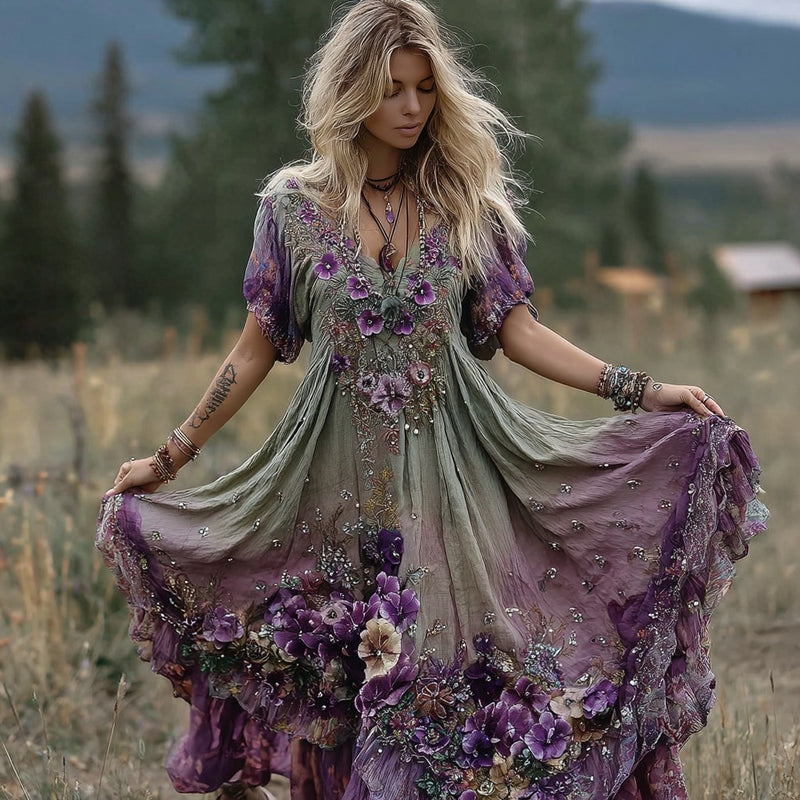 Classic Vintage Dress with a Flattering Fit