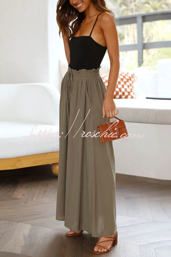 A Vintage Style Pants with Delicate Timeless Details