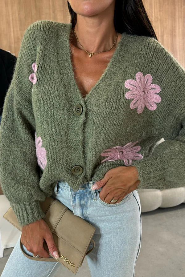 Vintage Inspired Cardigan with a Contemporary Edge