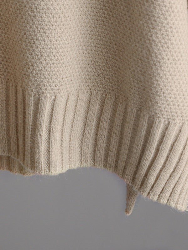 Beautifully Finished Sweater in a Timeless Design