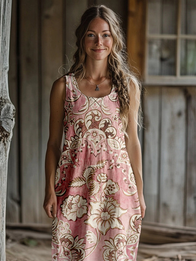 Classic Vintage Dress with a Flattering Fit