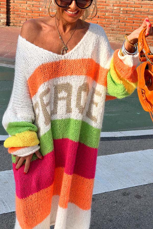 Vintage Inspired Sweater with a Contemporary Edge