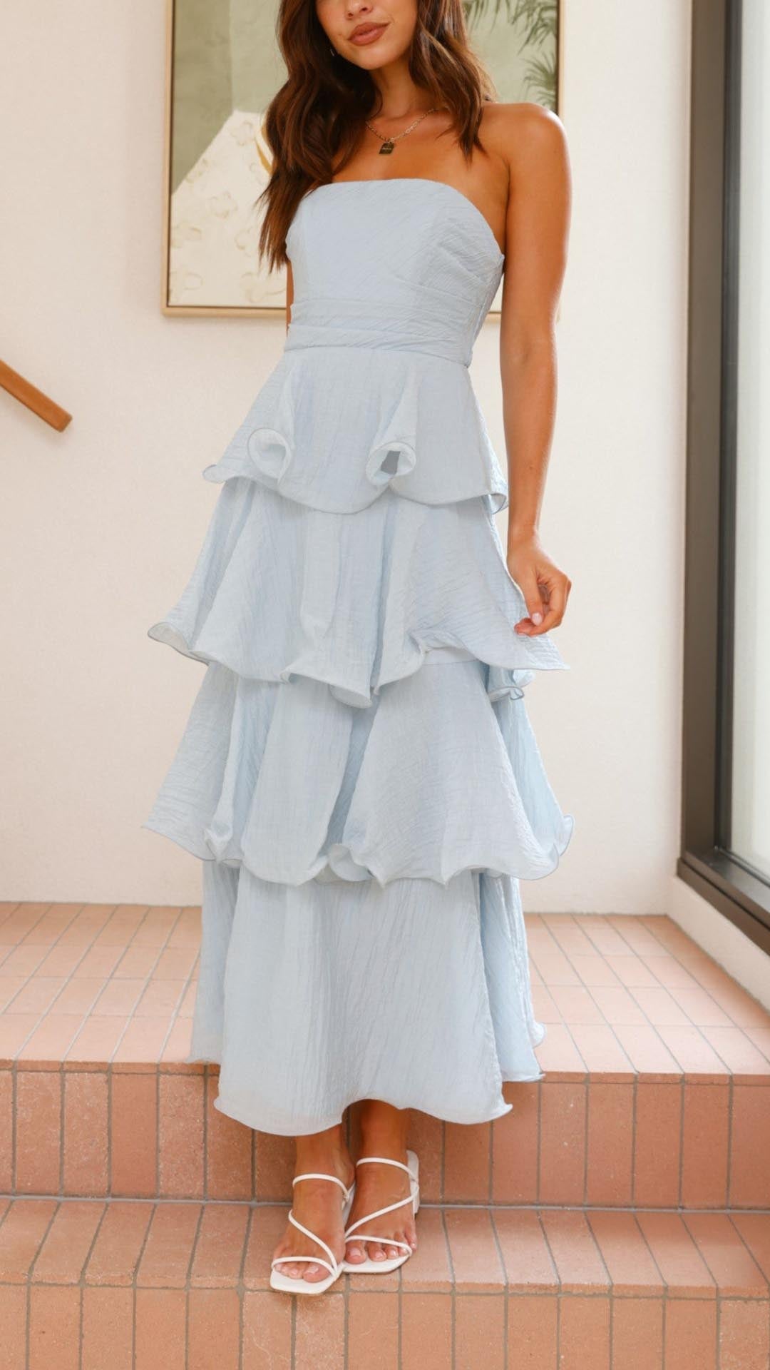 A Vintage Style Dress with Delicate Timeless Details