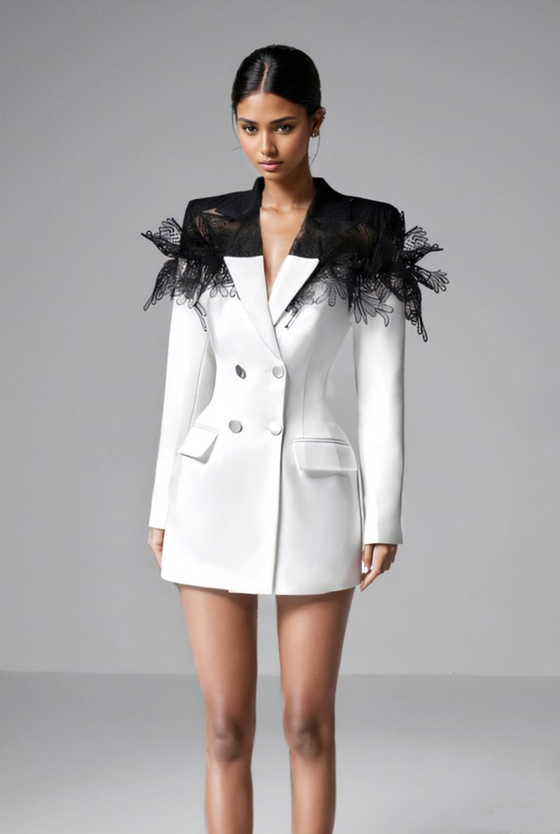 Beautifully Finished Dress in a Timeless Design