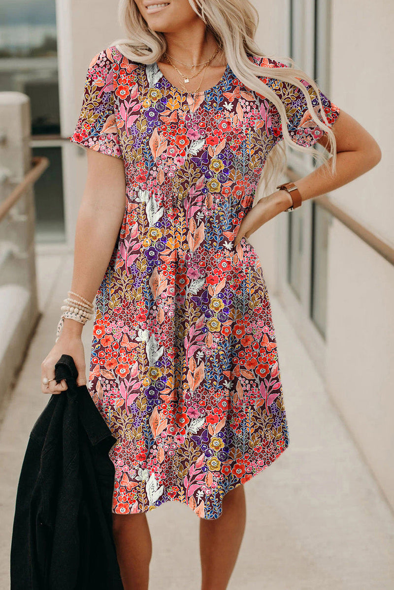 Classic Vintage Dress with a Flattering Fit