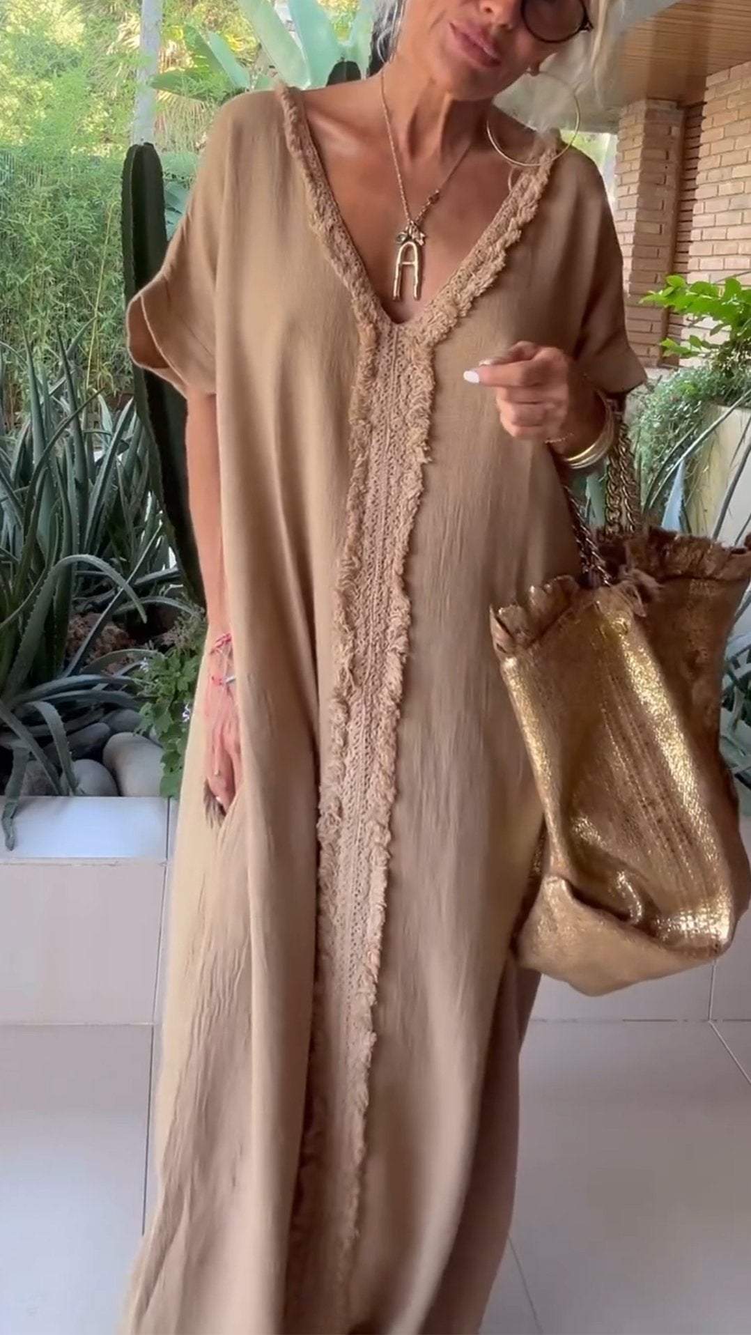 A Vintage Style Dress with Delicate Timeless Details