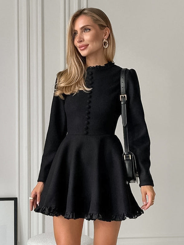 A Vintage Style Dress with Delicate Timeless Details