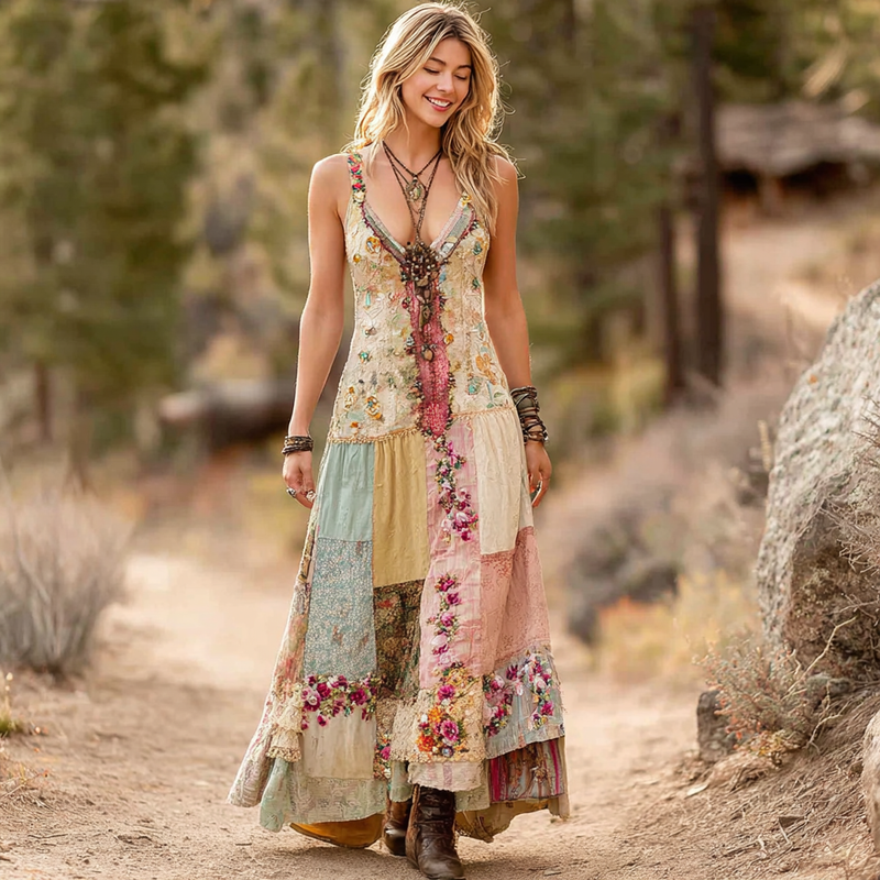 A Vintage Style Dress with Delicate Timeless Details
