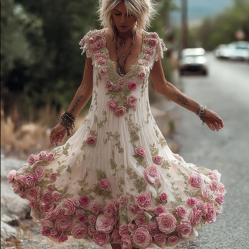 Well Tailored Dress with a Graceful Silhouette