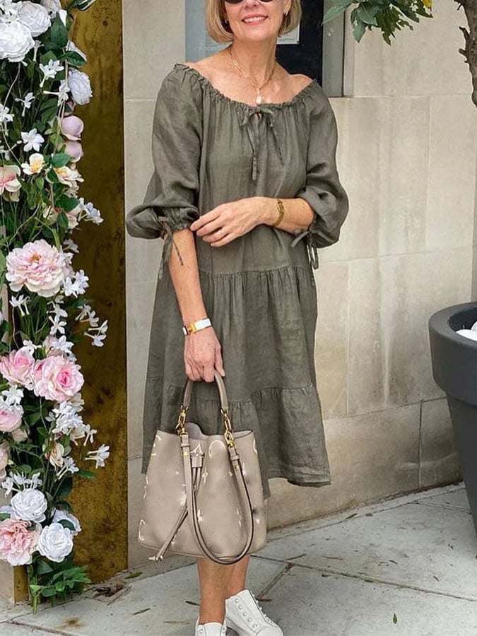 Elegantly Styled Dress for Everyday Wear