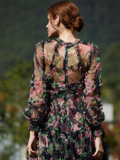 A Vintage Style Dress with Delicate Timeless Details