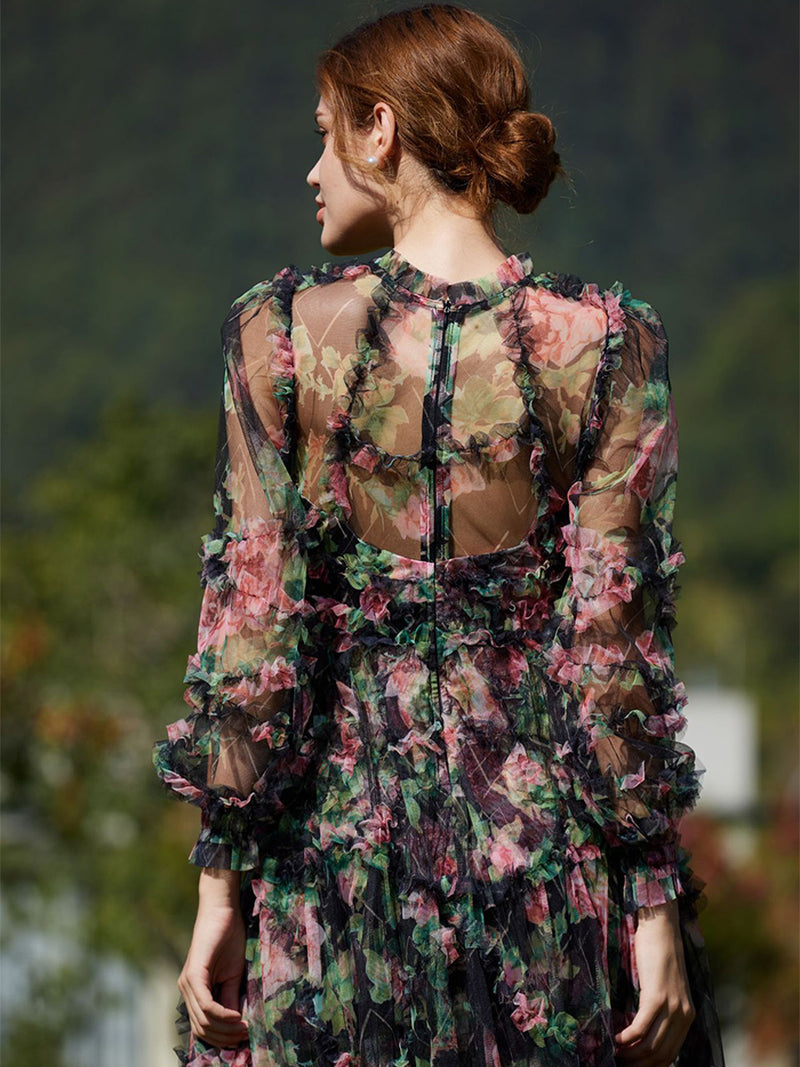 A Vintage Style Dress with Delicate Timeless Details