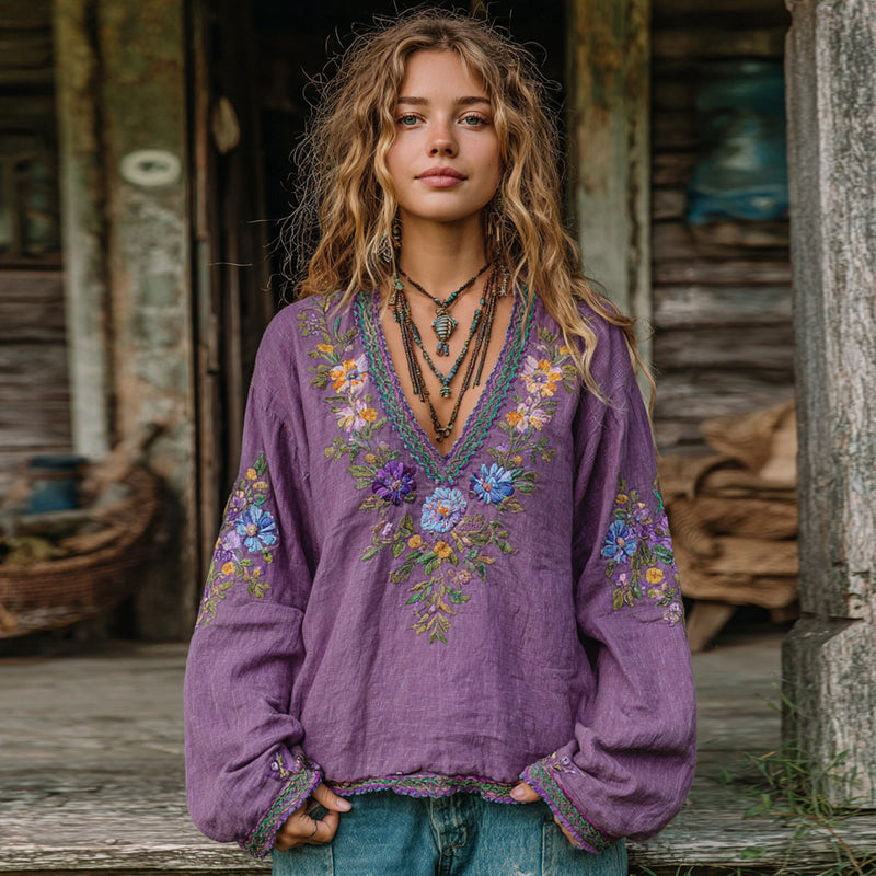 Beautifully Finished Blouse in a Timeless Design
