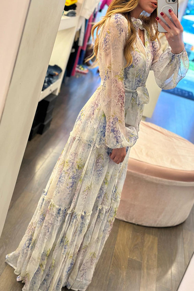 A Vintage Style Dress with Delicate Timeless Details