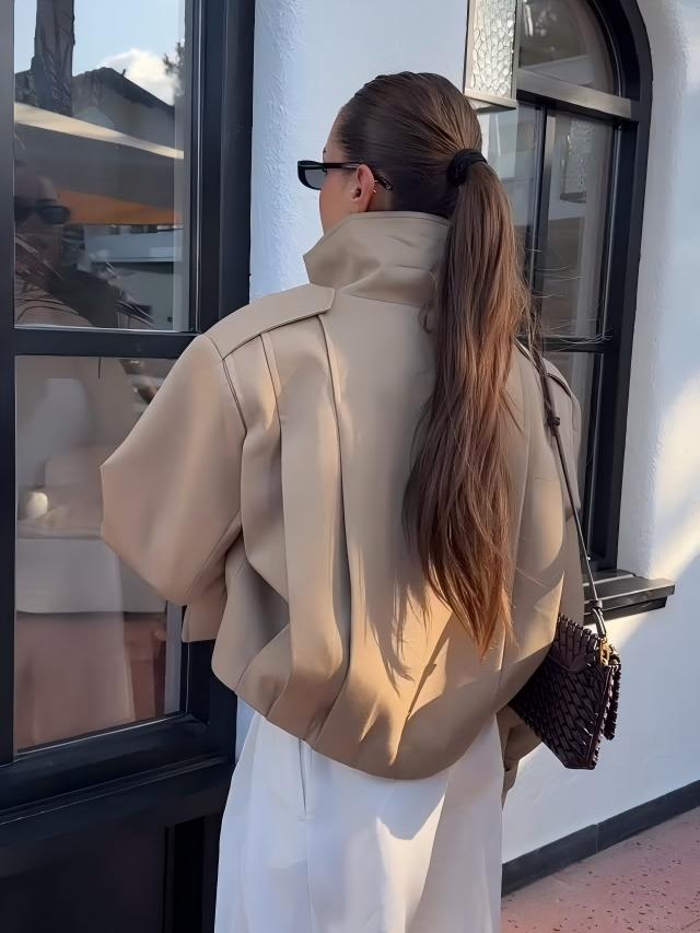 A Vintage Style Jacket with Delicate Timeless Details