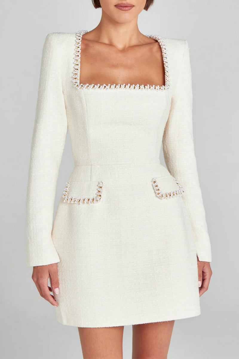 A Vintage Style Dress with Delicate Timeless Details