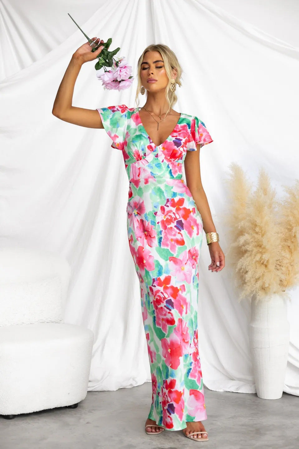 A Vintage Style Dress with Delicate Timeless Details
