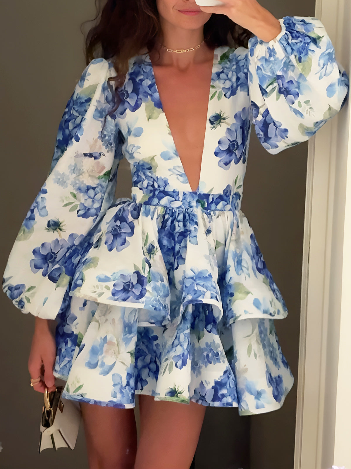 A Vintage Style Dress with Delicate Timeless Details