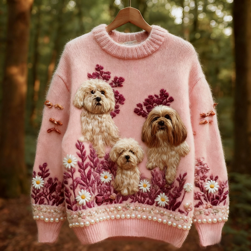 Well Tailored Sweater with a Graceful Silhouette
