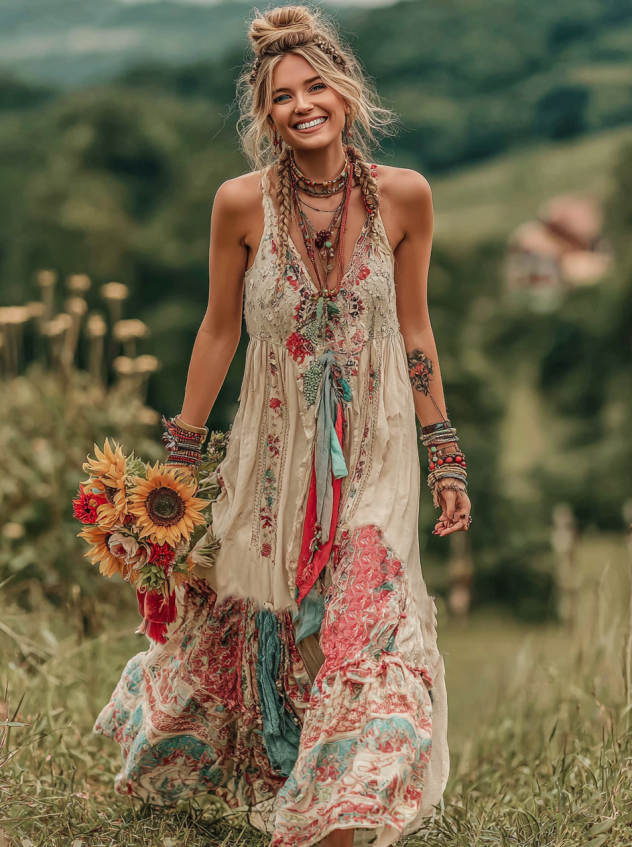 Classic Vintage Dress with a Flattering Fit