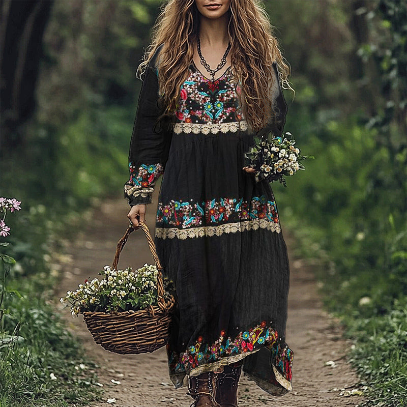 Classic Vintage Dress with a Flattering Fit