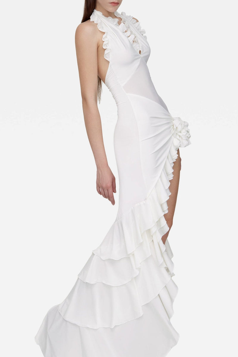 A Vintage Style Dress with Delicate Timeless Details