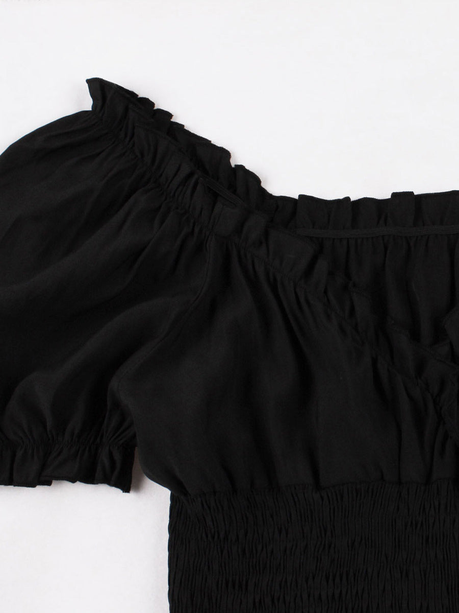 A Vintage Style Dress with Delicate Timeless Details