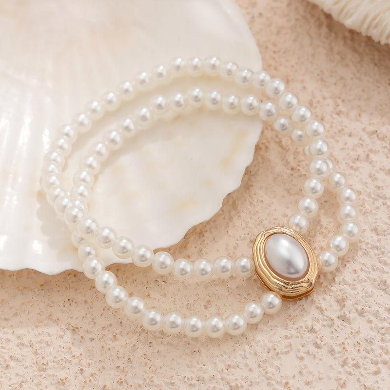 Stunning Pearl Anklet for Daily Wear