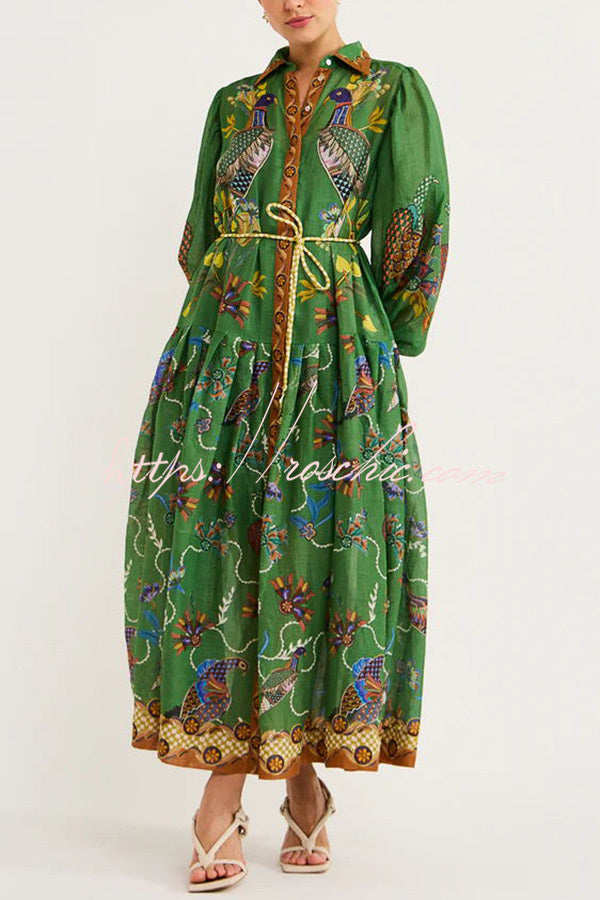 A Vintage Style Dress with Delicate Timeless Details