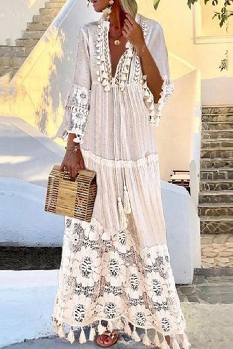 A Vintage Style Dress with Delicate Timeless Details