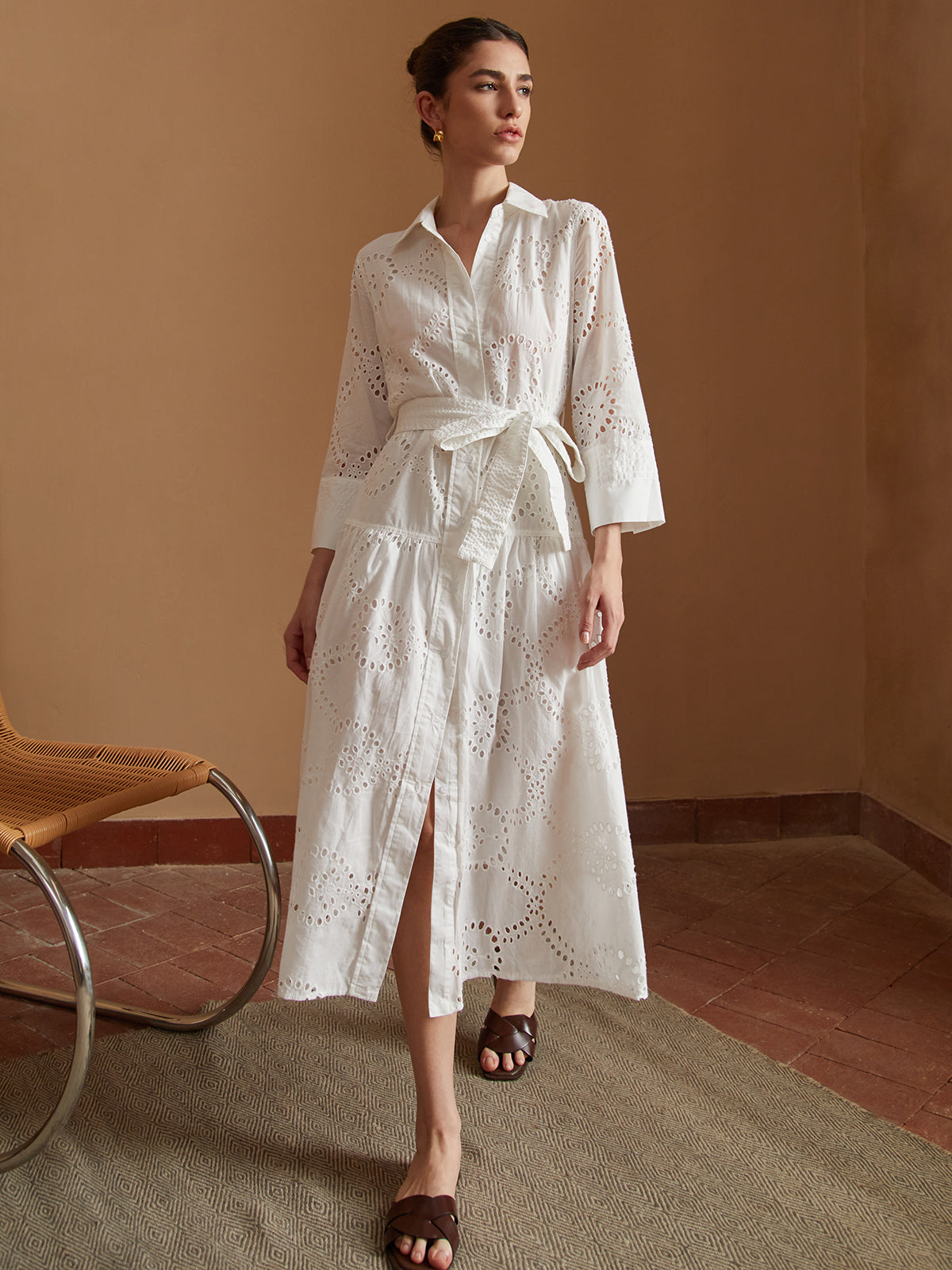 A Vintage Style Dress with Delicate Timeless Details