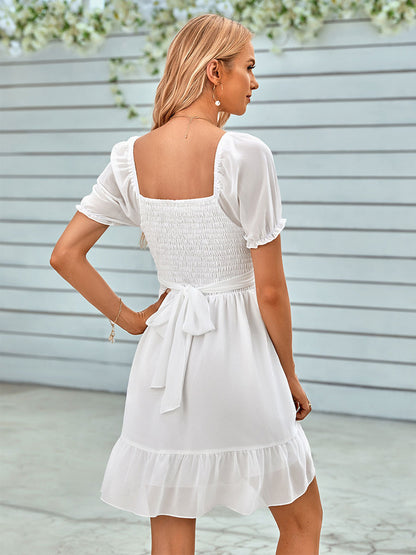 A Vintage Style Dress with Delicate Timeless Details