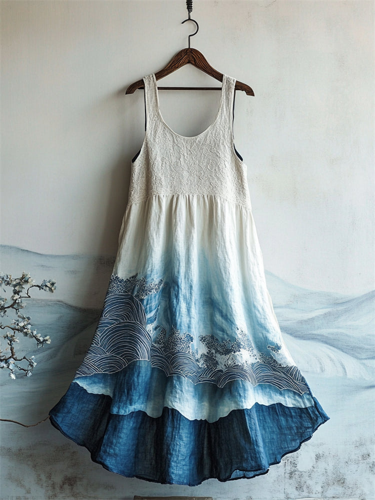 A Vintage Style Dress with Delicate Timeless Details
