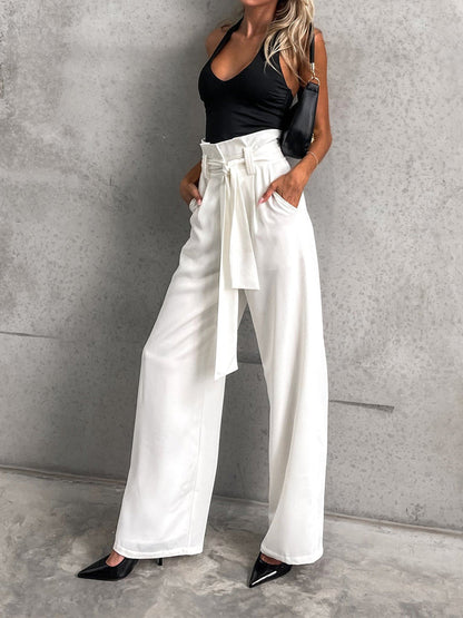 A Vintage Style Pants with Delicate Timeless Details