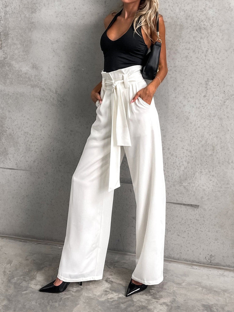 A Vintage Style Pants with Delicate Timeless Details