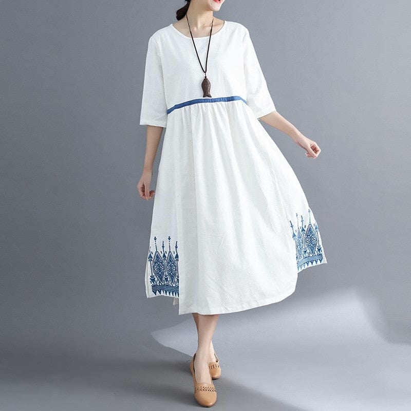 A Vintage Style Dress with Delicate Timeless Details