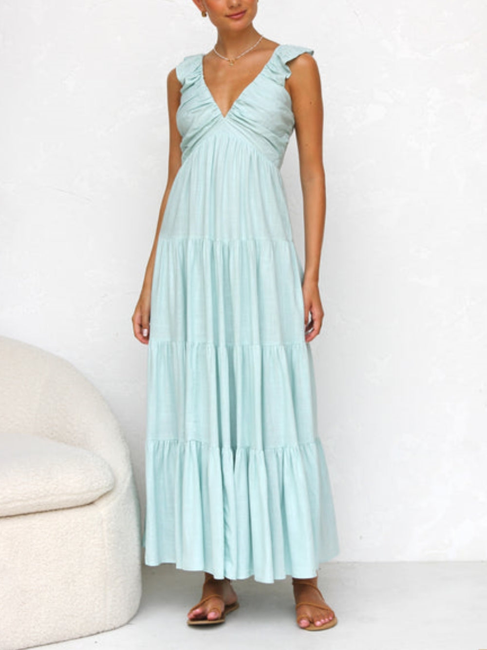 A Vintage Style Dress with Delicate Timeless Details