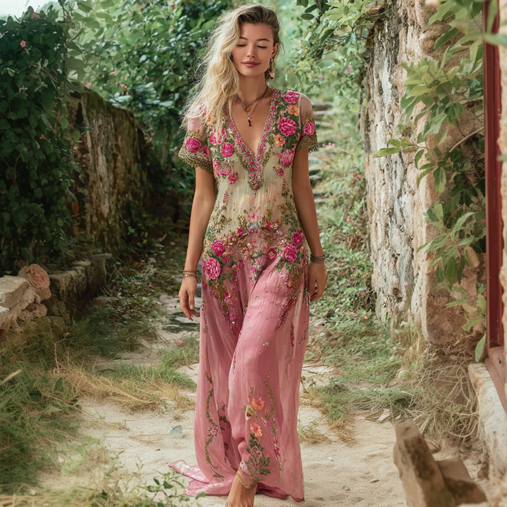 A Vintage Style Dress with Delicate Timeless Details