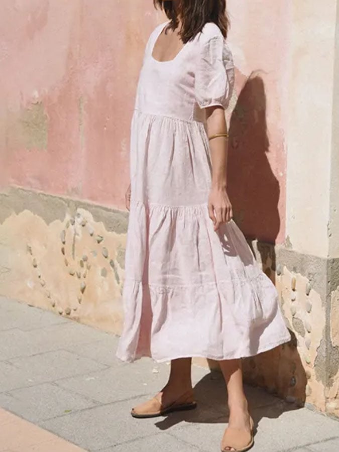 A Vintage Style Dress with Delicate Timeless Details