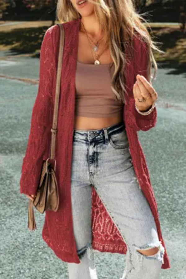 Classic Vintage Cardigan with a Flattering Fit