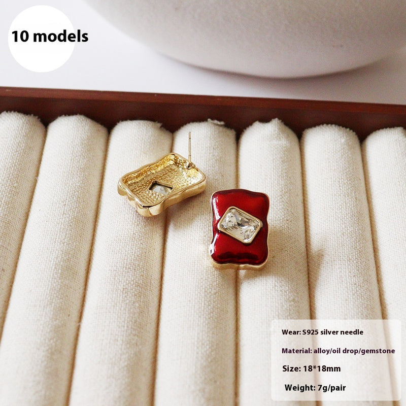 Delicate Artisan Silver Earring