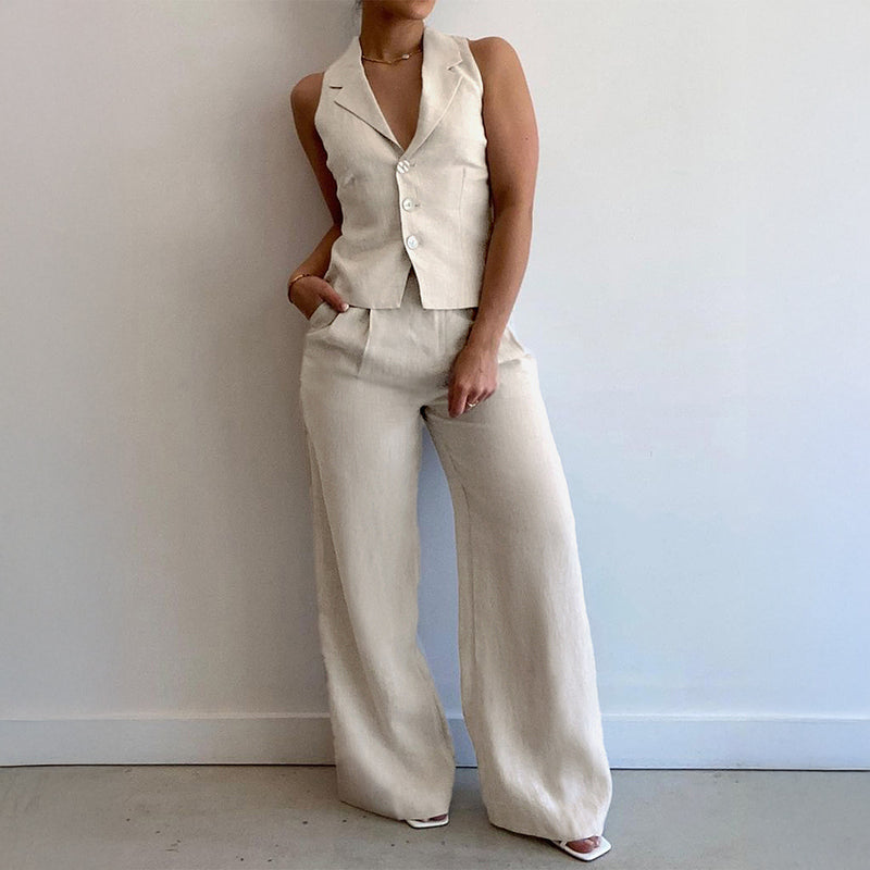 A Vintage Style Pants with Delicate Timeless Details