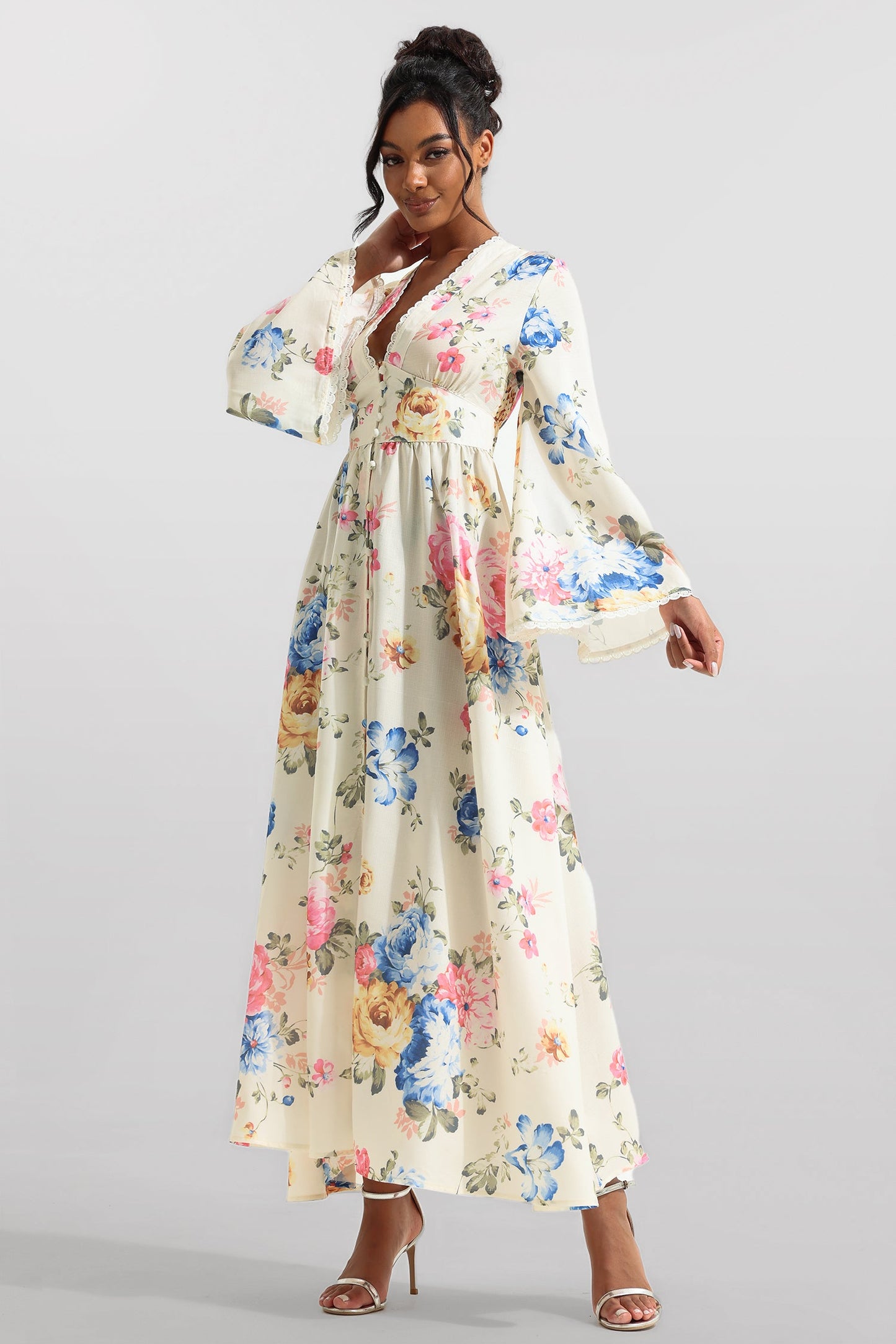 A Vintage Style Dress with Delicate Timeless Details